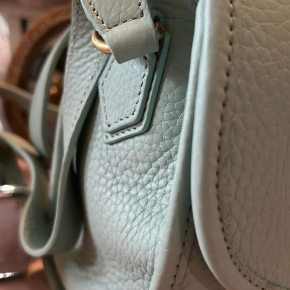 Mint green Gigi satchel. - Picture 2 of 5
